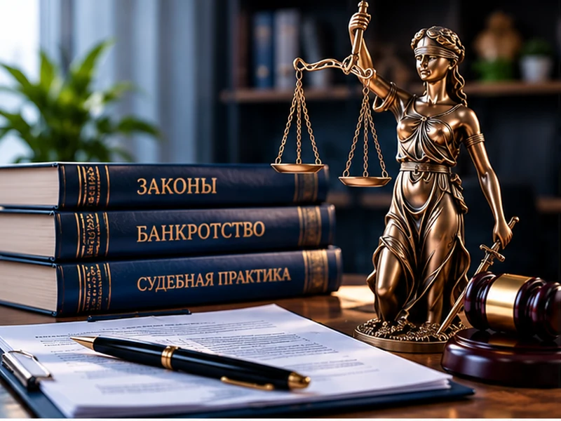 Правовые документы и символ правосудия